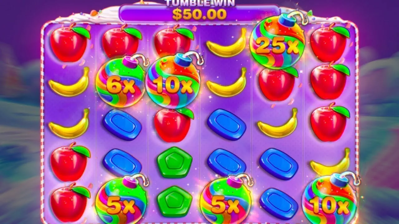 Мобильная версия Sweet Bonanza